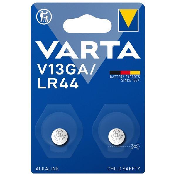 Varta V13GA/LR44 1.5V Alkalin Pil 2'li - Image 1
