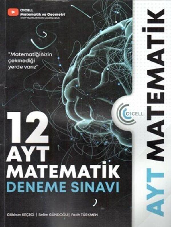 AYT Matematik 12 Deneme Sınavı C1cell Yayınları - C1cell Yayınları - Image 1