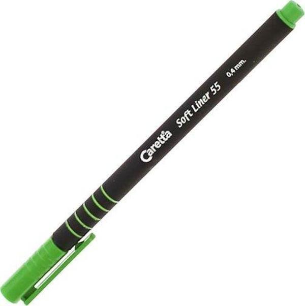 Caretta Soft Liner Keçeli Kalem Siyah Yeşil - Image 1