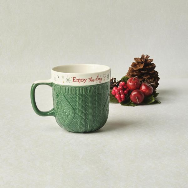 Karaca New Year Yılbaşı Deer Kupa 390 ml - Image 1