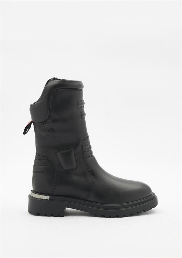 Harley Davidson Appenzell Black Deri Kadın Bot - Image 1