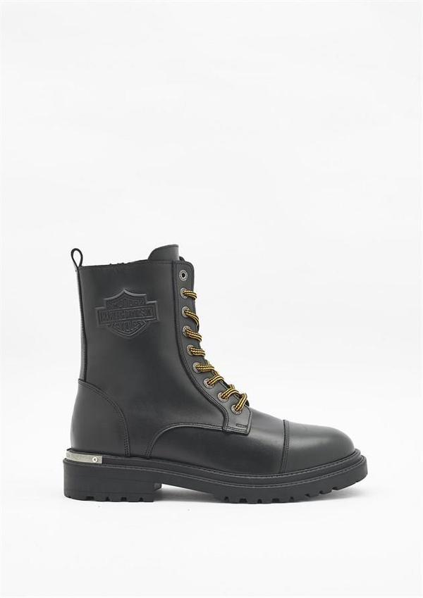 Harley Davidson Atacama Black Deri Erkek Bot - Image 1