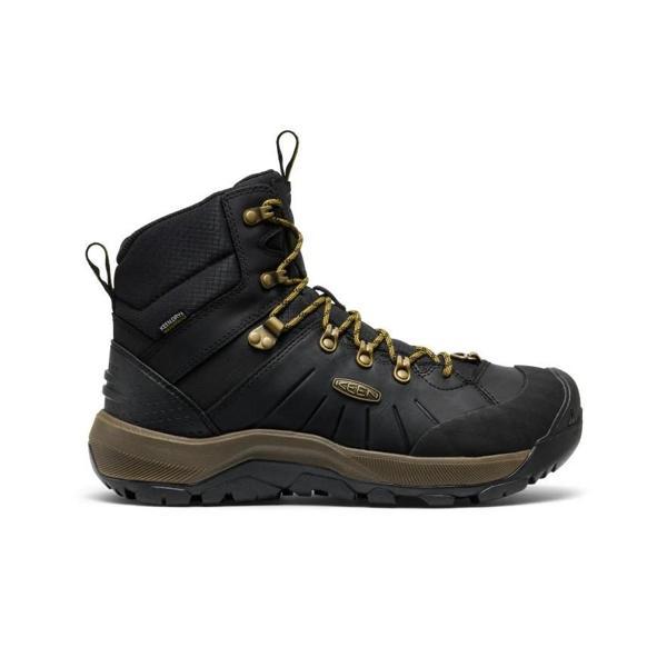 Keen 1031021 Revel IV Polar Mid WP Black/Lemon Curry Erkek Outdoor Bot - Image 1