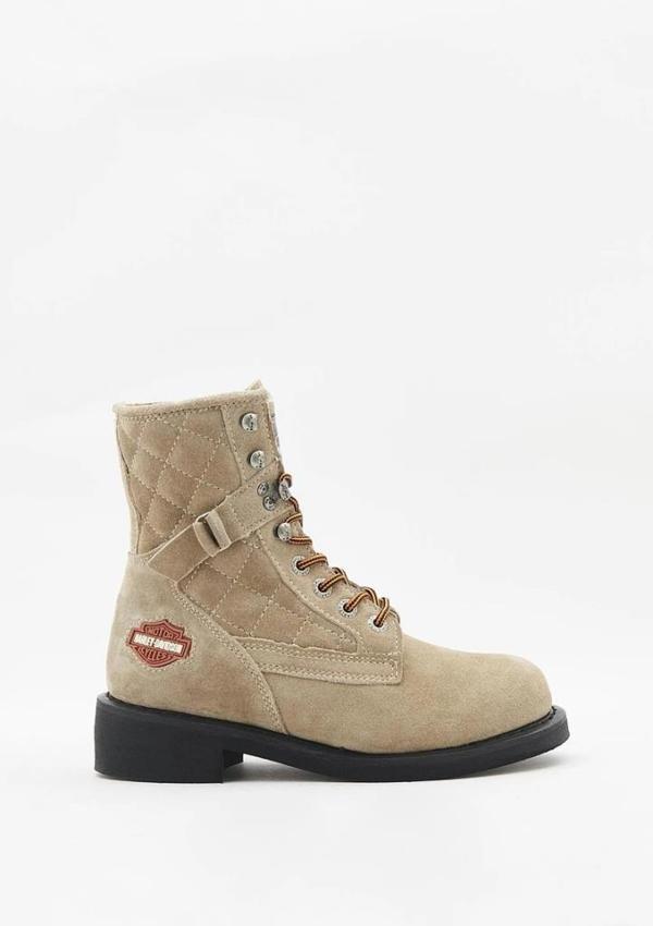 Harley Davidson New Worker Crosta Süet Kadın Bot - Image 1