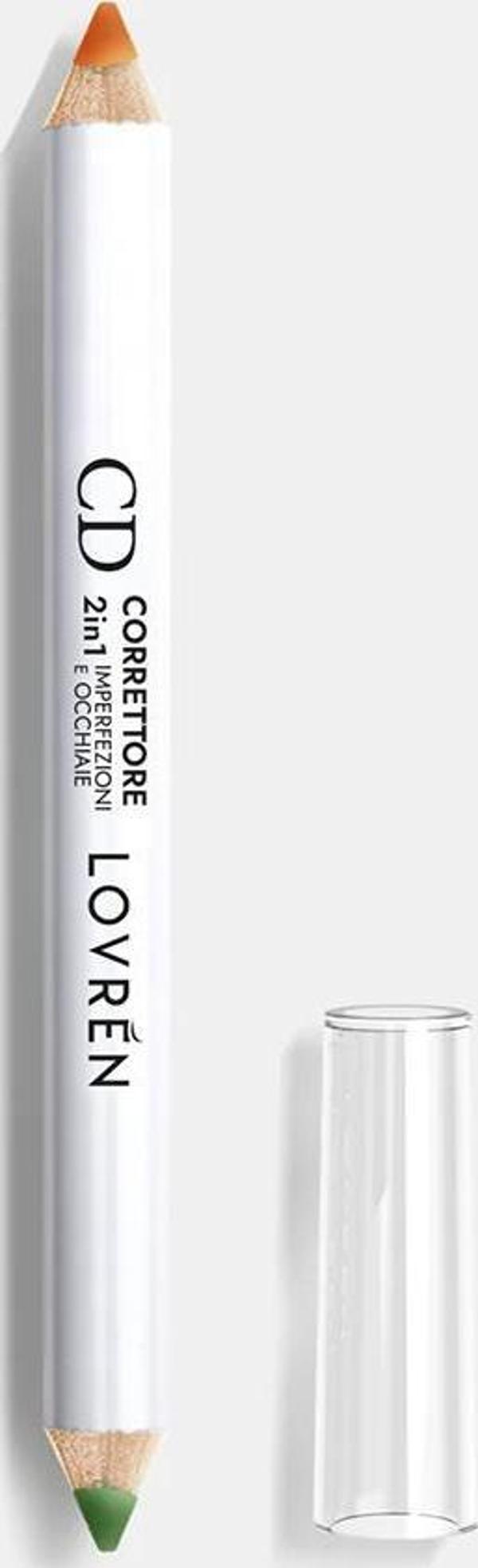 Lovren CD 2in1 Yeşil ve Kırmızı Kapatıcı Kalem - Image 1