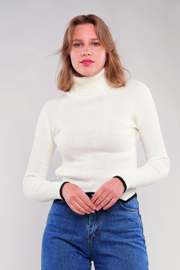 Gabria Balıkçı Yaka Kazak - Image 1