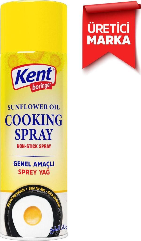 Kent Boringer Genel Amaçlı Sprey Yağ 250 Ml - Pratik - Image 1