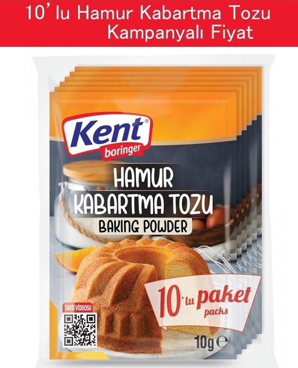 Kent Boringer Hamur Kabartma Tozu 10'Lu - Image 1