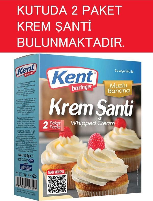 Kent Boringer Krem Şanti Muzlu 75 Gr 2'Li Paket - Image 1