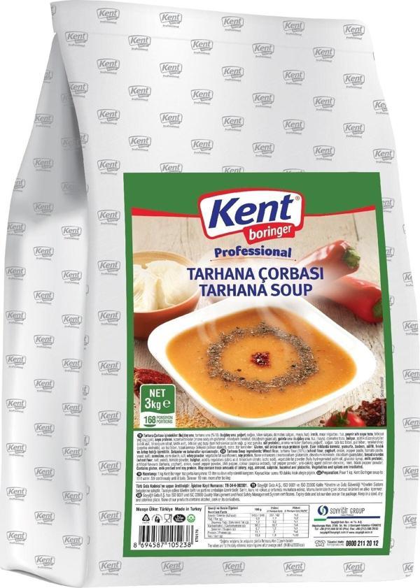 Kent Boringer Tarhana Çorbası 3 Kg - Image 1