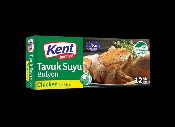 Kent Boringer Tavuk Bulyon Tablet 8+4 - Image 1