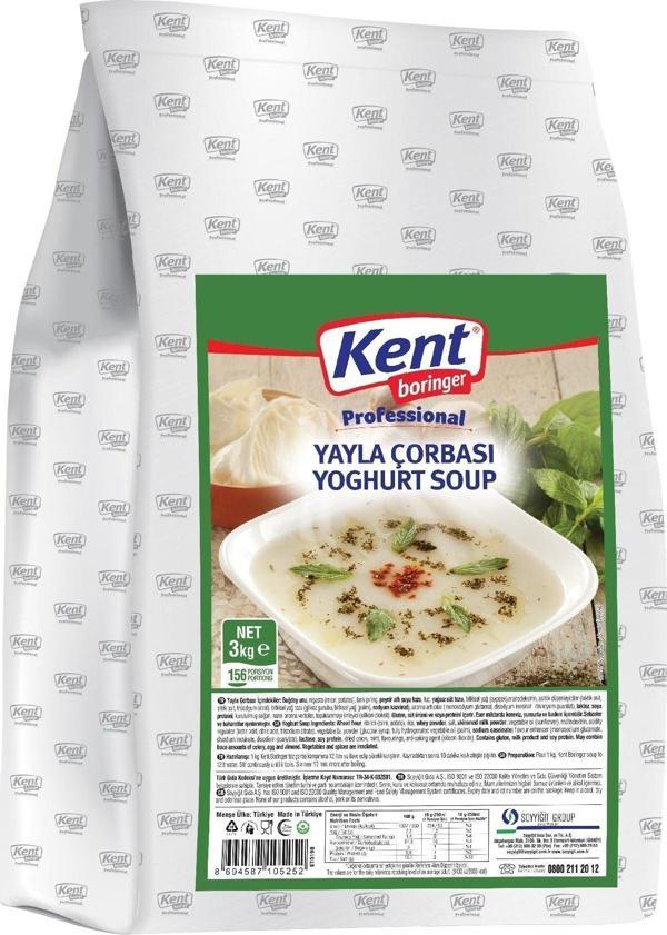 Kent Boringer Yayla Çorbası 3 Kg - Image 1
