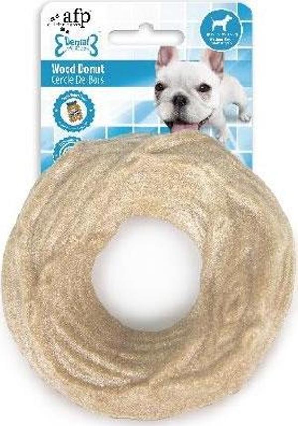 Afp Dental Chews - Diş Kaşıma Ahşap Donut Fıstıklı - Image 1