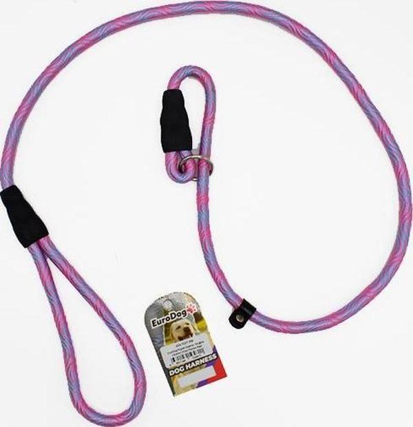 EuroDog Köpek Uzatma +Boğma 14mmx120cm Pembe Mavi - Image 1