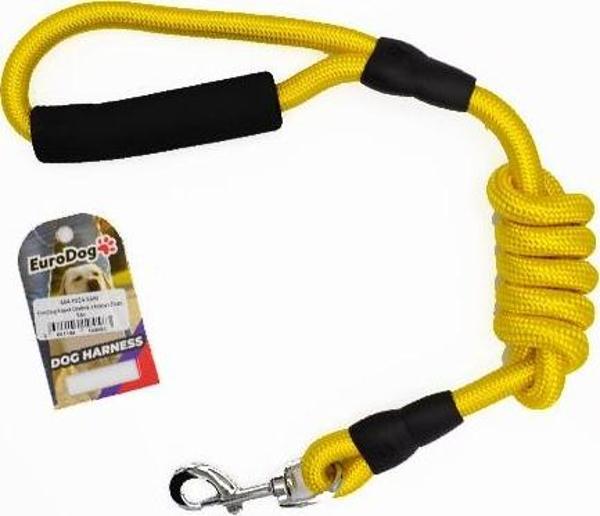 EuroDog Köpek Uzatma 14mmx120cm Sarı - Image 1