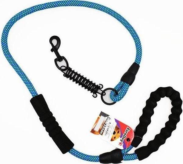 EuroDog Köpek Uzatma Reflektörlü 14mm x 120cm Mavi - Image 1