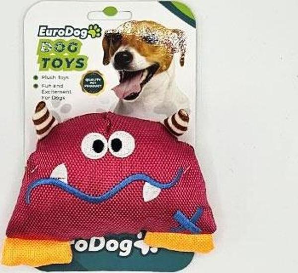 EuroDog Parlak Canavar Köpek Oyuncağı 13x10 Cm - Image 1