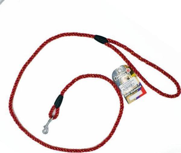 EuroDog Köpek Uzatma Reflektörlü 8mmx120cm Kırmızı - Image 1