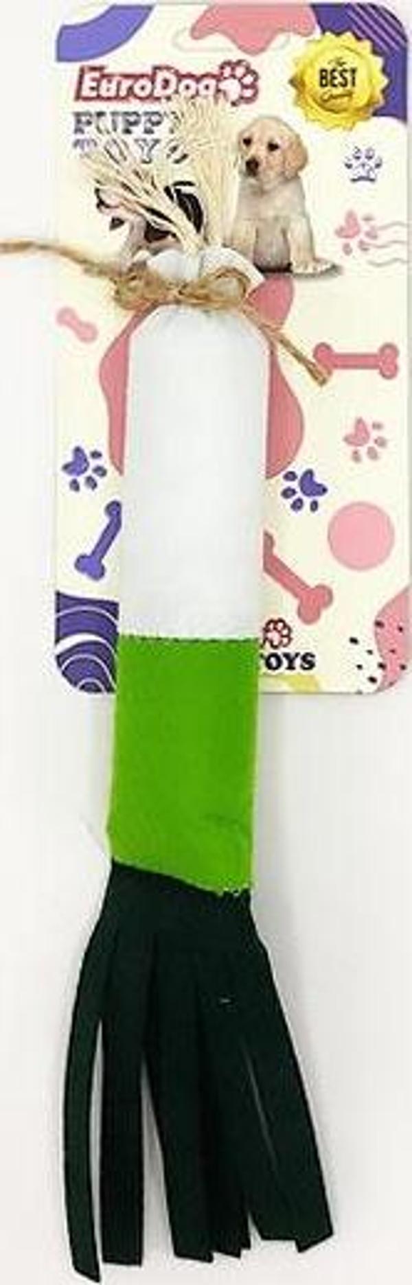EuroDog Puppy Pet Toys Pırasa - Image 1