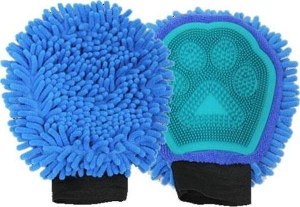 Pawise 2 In 1 Grooming Glove Tarama Eldiveni - Image 1