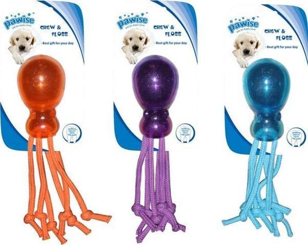 Pawise Ahtapot Diş İpi Köpek Oyuncağı 31 cm - Image 1