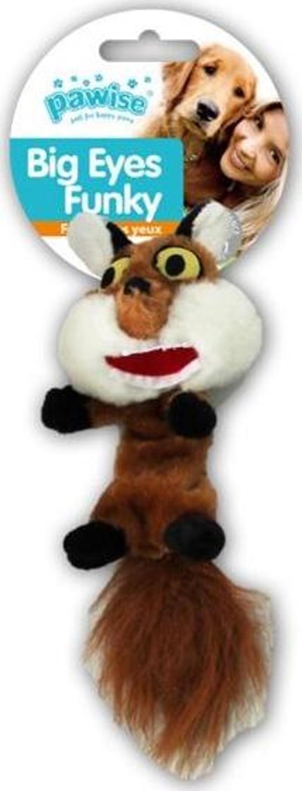 Pawise Big Eyes Funky Fox Peluş Oyuncak 29 cm - Image 1