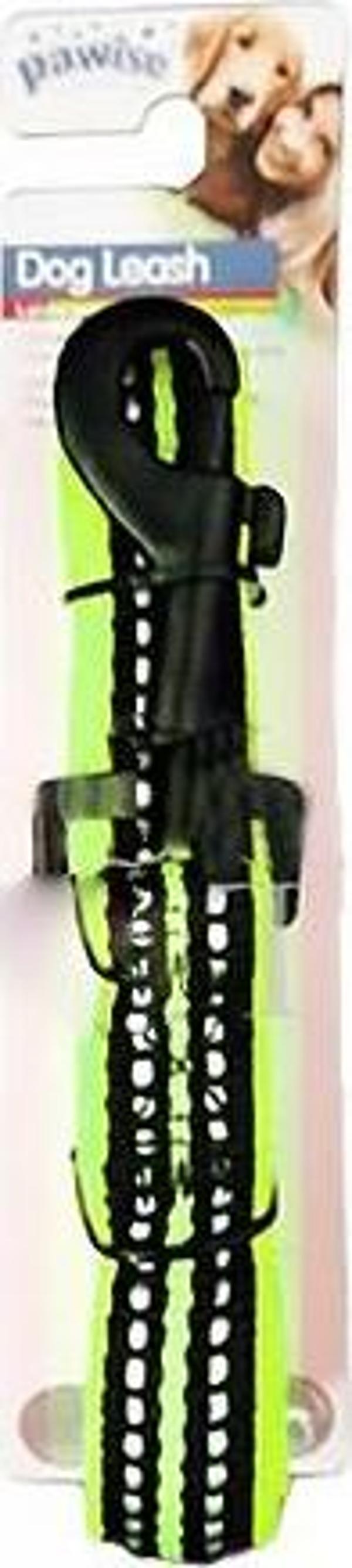 Pawise Reflektörlü Köpek Tasması Yeşil 15mm 120Cm - Image 1