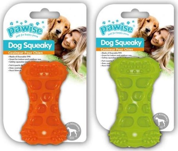 Pawise Sesli Kemik Köpek Oyuncağı 10,5 cm - Image 1