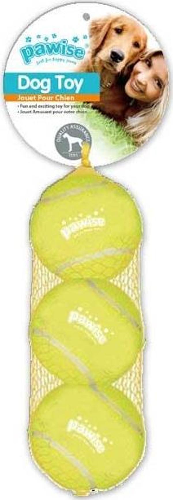 Pawise Sesli Tenis Topu 19,5 Cm 3 Adet - Image 1