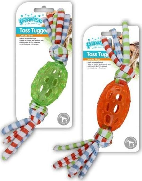Pawise Toss Tugger Köpek Rugby Toplu Çekiştirme Oyuncağı 28 cm - Image 1