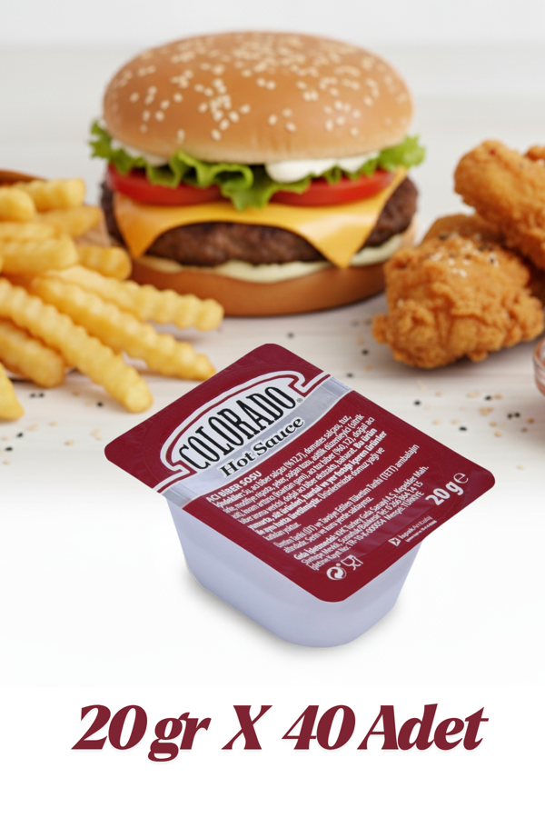 Colorado Hot Chili Sos Küvet 20 gr 40 Adet - Image 1