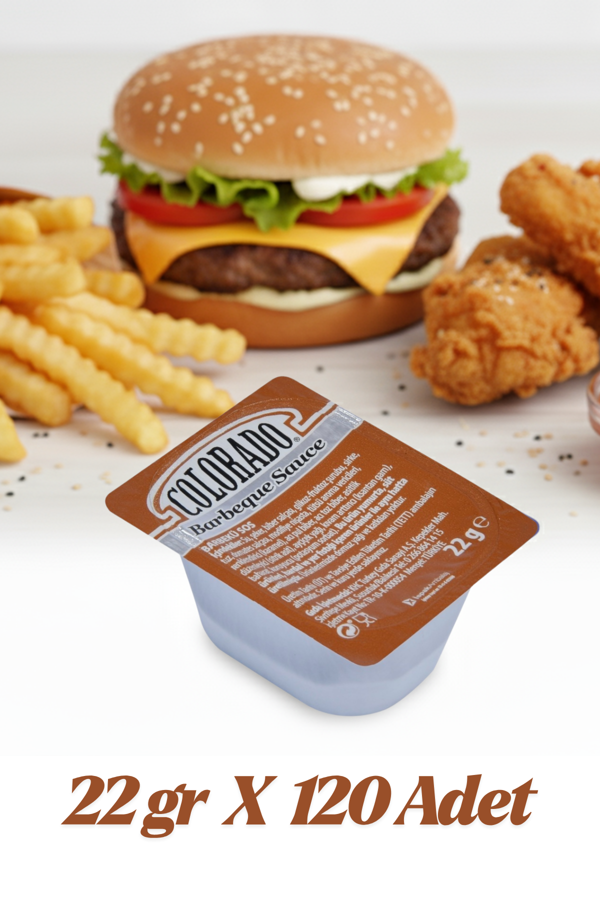 Colorado Barbekü Sos Küvet 22 gr 120 Adet - Image 1