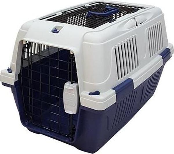 Strong CD2 Üstten Açılabilir Kedi-Köpek Taşıma Çantası Lacivert 50x33x29cm - Image 1