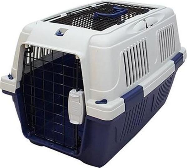Strong CD3 Üstten Açılabilir Kedi-Köpek Taşıma Çantası Lacivert 57x37x35cm - Image 1