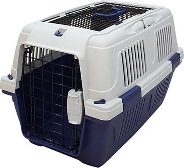 Strong CD4 Üstten Açılabilir Kedi-Köpek Taşıma Çantası Lacivert 63x41x40cm - Image 1