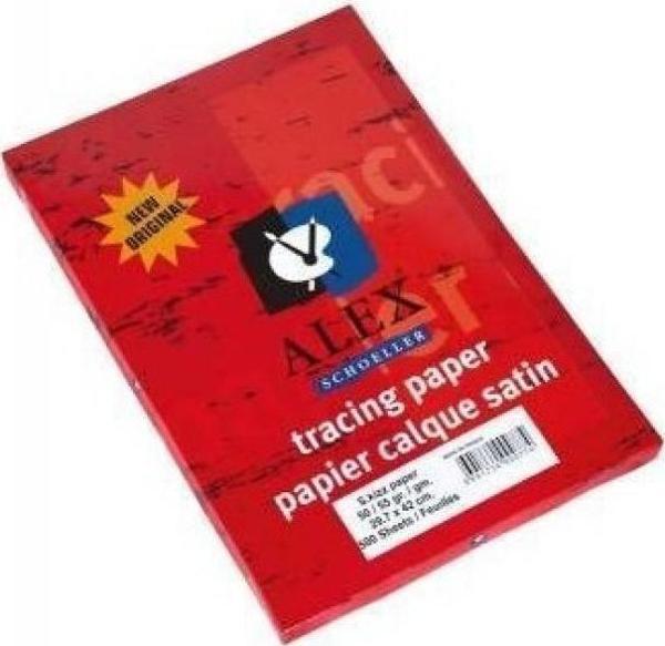 Alex Schoeller Eskiz Kağıt 35X50Cm 50-55 Gram (500 Lü Paket) - Image 1