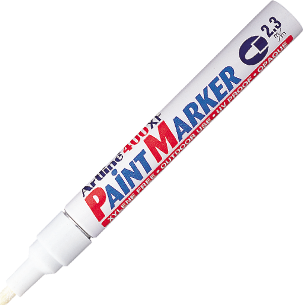 Artline MarkörKalm 2.3 Mm Yuvarlak Uçlu Beyaz Ek400Xf (12 Li Paket) - Image 1