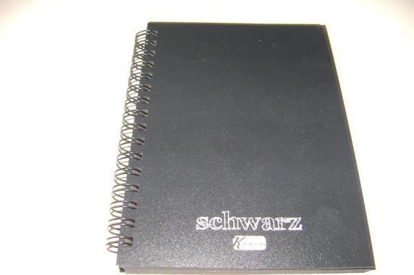 Keskin Schwarz Siyah Defter 14X20 Cm 60 Yaprak 350500-99 - Image 1