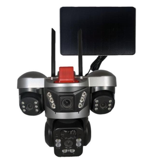 Apronx APX-WSP364 9Mp 3.6mm 2-2.8mm 4G Solar Üç Kamera 24 Led PTZ - Image 1