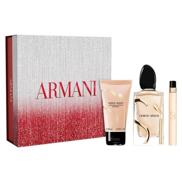 Giorgio Armani Si EDP 100 ml + 10 ml + Body Lotion 50 ml Kadın Parfüm Seti - Image 1