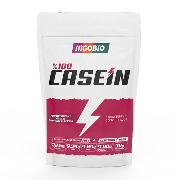 ingobio Casein Çilek ve Kurabiye Aromalı - Image 1