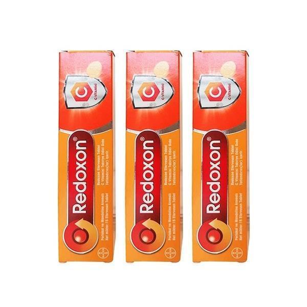 Redoxon Vitamin C 1000 Mg Efervesan 15 Tablet-3 ADET-SKT:06/2028 - Image 1
