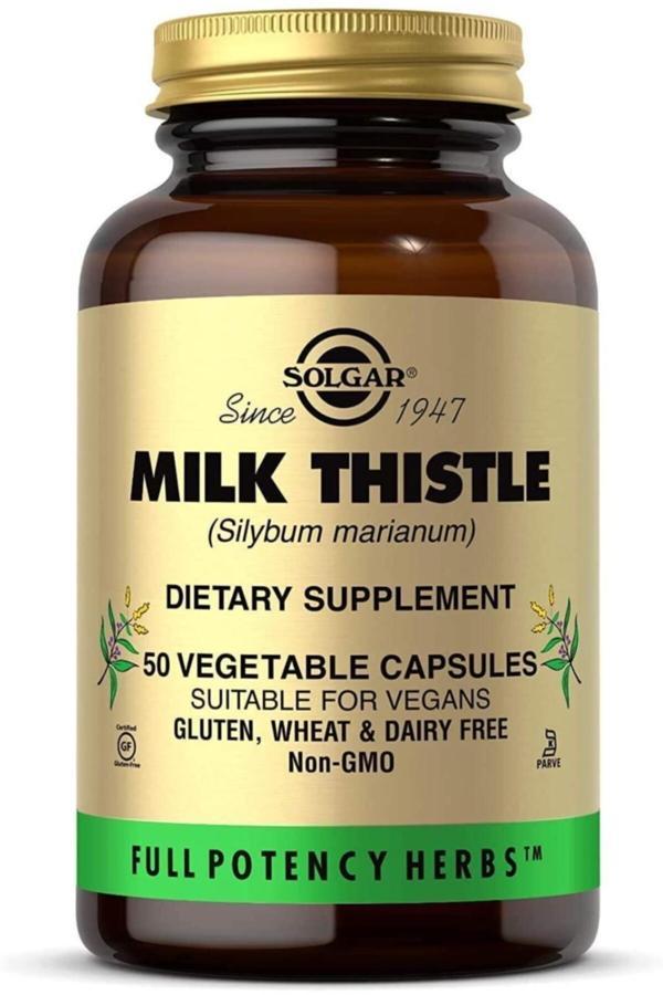 Solgar Milk Thistle 100 mg 50 Kapsül - Image 1