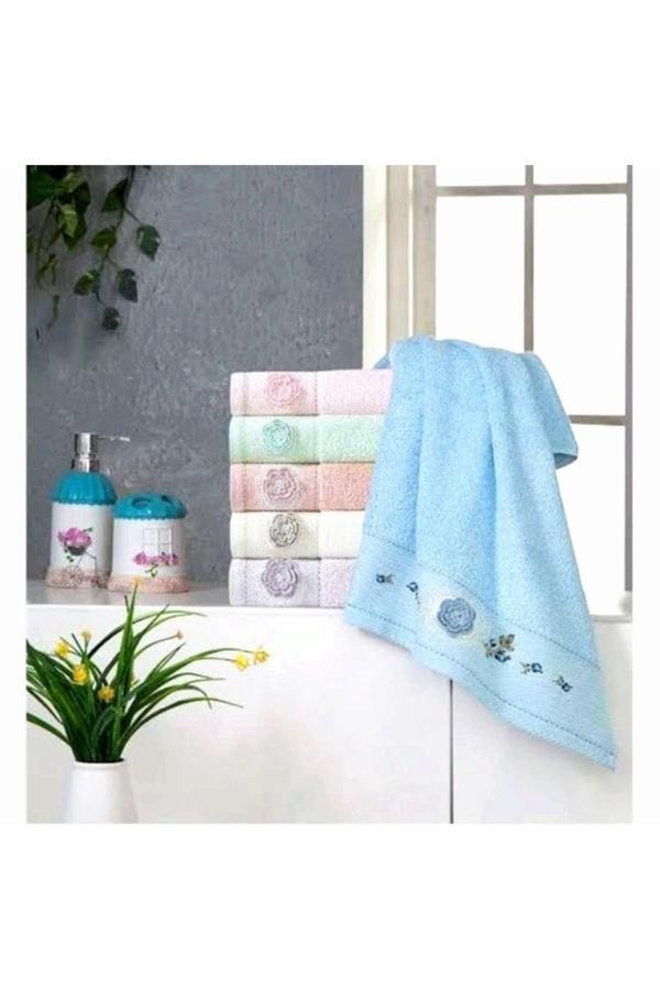 Fiesta Dream Bambu Havlu El Işi Dantelli (30X50 Cm) - Image 1