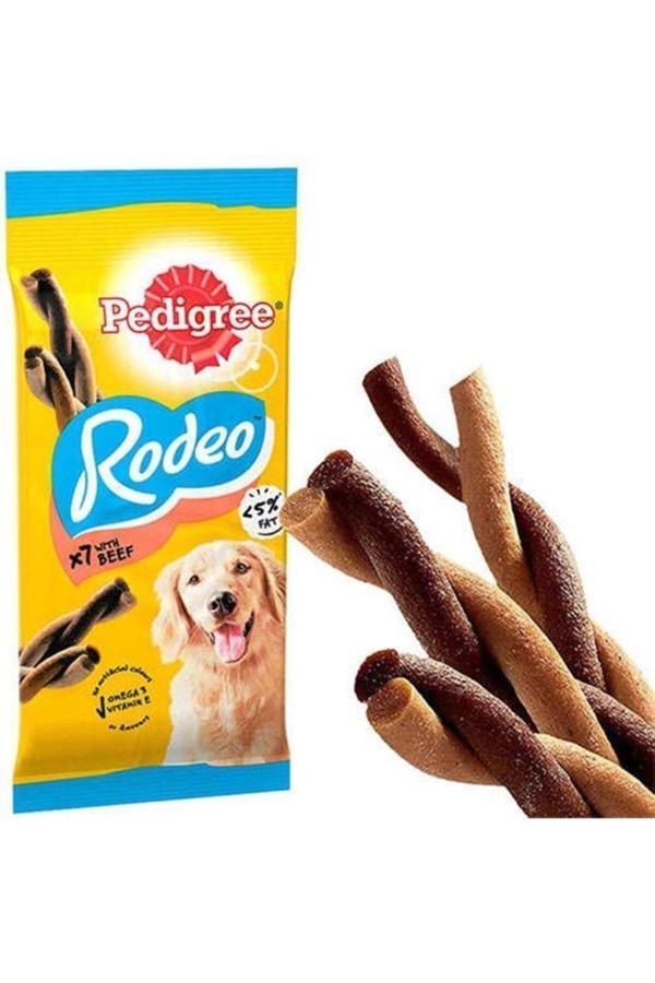 Pedigree Rodeo Biftekli Köpek Ödülü 7 Sticks 123 gr (3 Adet) - Image 1