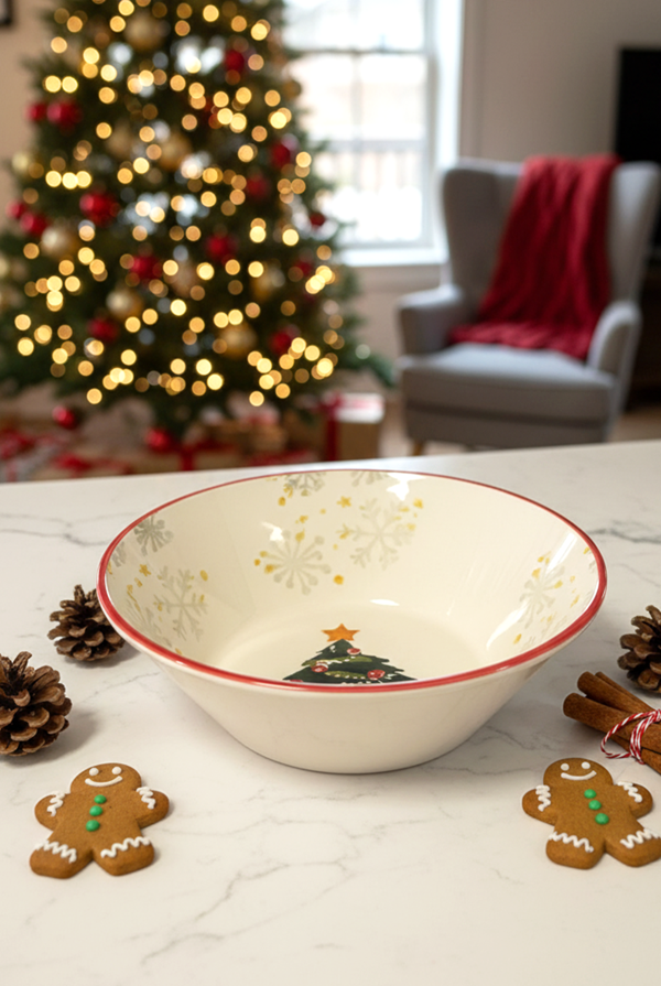 Ellen Çam Ağacı Kase Büyük 23cm - Image 1