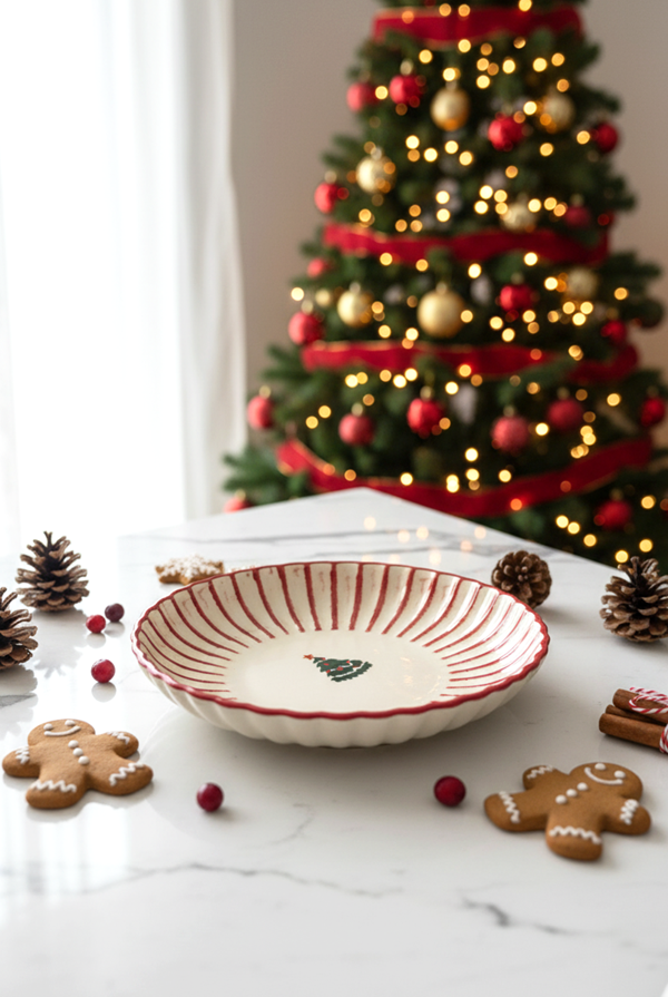 Christmas Garden Yemek Tabağı 21cm - Image 1