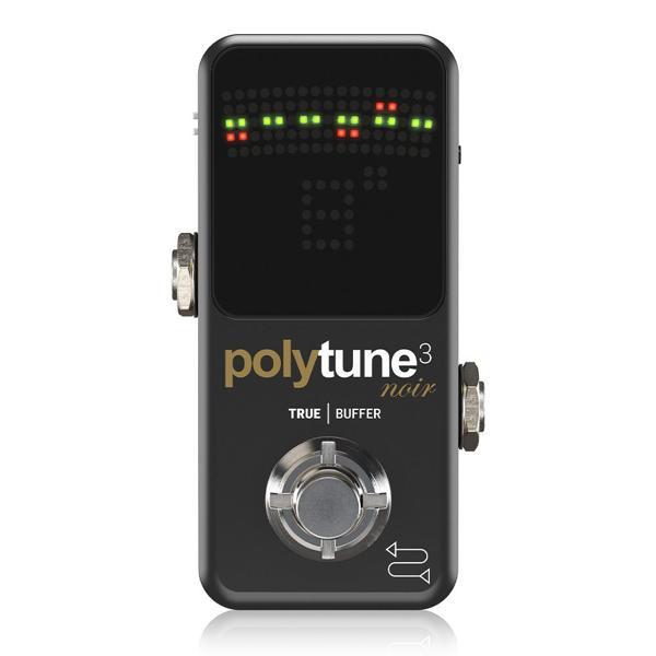 TC Electronic POLYTUNE 3 NOIR Tiny Polyphonic Tuner - Image 1