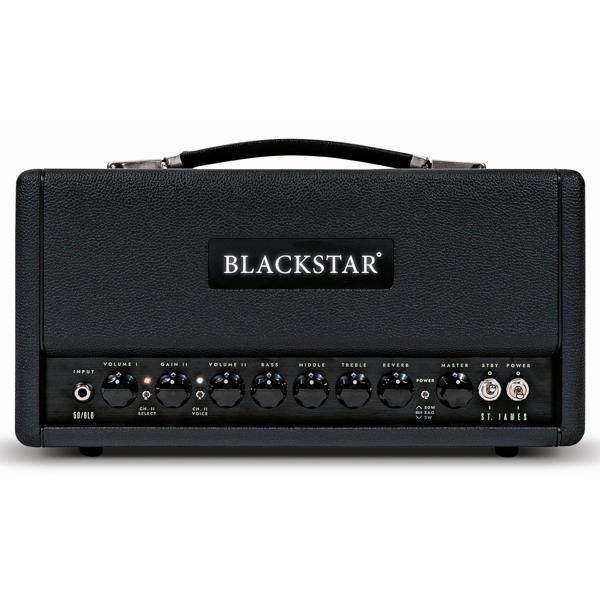 Blackstar St. James 50-watt Tube Head 6L6 Tube Kafa Amfi (Siyah) - Image 1