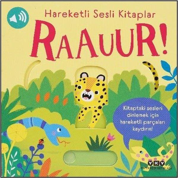 Hareketli Sesli Kitaplar - Raauur! - Yapı Kredi Yayınları - Image 1